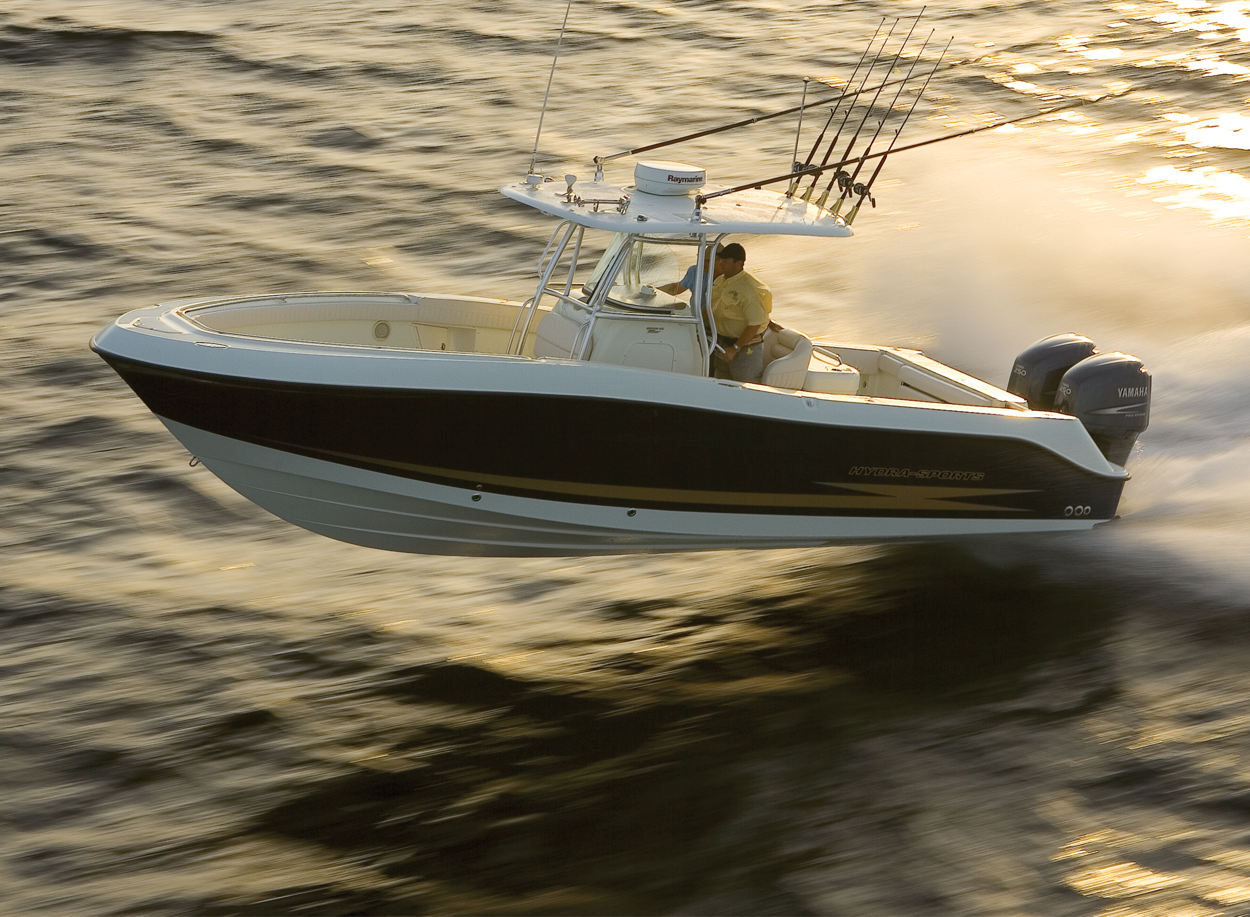 Fishing Boat Running Offshore
