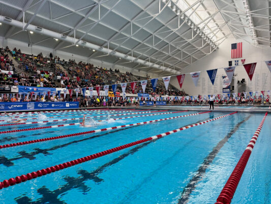 Pool at Indiana University Natatorium